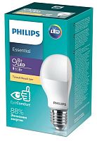 Лампа светодиодная LEDBulb 9W E27 3000K 230V A60 | код. 871869682204300 | PHILIPS